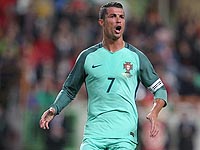Криштиану Роналду забил два мяча. В Лиссабоне португальцы разгромили эстонцев