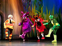 С 15 по 24 октября в Израиле театрализованное представление для детей по мотивам любимого мультсериала "Приключения Лунтика и его друзей"