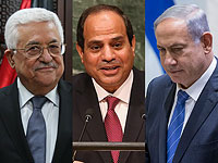Ynet: ас-Сиси усадит Нетаниягу и Аббаса за стол переговоров 