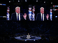 Дональд Трамп на конференции AIPAC