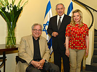 Биньямин и Сара Нетаниягу встретились с лауреатом "еврейского Нобеля" Ицхаком Перлманом