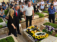 Биньямин Нетаниягу принял участие в церемонии памяти Йони Нетаниягу    