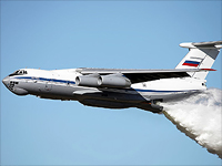 Самолет Ил-76 МЧС РФ   