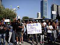 В центре Тель-Авива проходит массовая акция протеста репатриантов из Эфиопии  