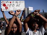 Акция протеста репатриантов из Эфиопии в Тель-Авиве: задержаны 12 человек