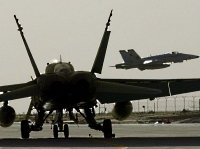 Американские самолеты на аэродроме в Кувейте