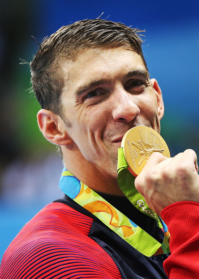 19-е олимпийское золото пловца Майкла Фелпса