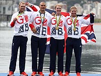 Академическая гребля: олимпийскими чемпионами стала британская четверка
