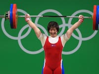 Тяжелая атлетика: золото завоевала спортсменка из КНДР, белоруска на втором месте 