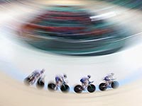 В гонке преследования британские велосипедистки установили мировой рекорд