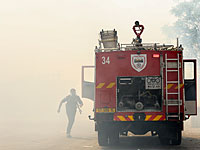 Из-за пожара эвакуированы рабочие завода "Альфа Ховалот" в Эйлате    