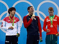 Майкл Фелпс завоевал 2 золотые медали и стал 21-кратным олимпийским чемпионом
