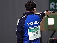Вьетнамский стрелок, завоевавший золото и серебро олимпиады, тренируется без амуниции