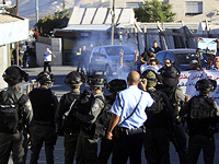 Во время акции протеста жителей Джабль Мукабр