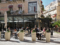 Кафе "Римон" в Иерусалиме