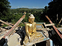 После землетрясения в Мьянме в 2012 году