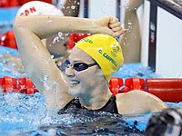 Австралийка установила олимпийский рекорд на дистанции 100 м вольным стилем, израильтянка в полуфинал не вышла