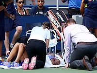 US Open: британская теннисистка потеряла сознание на корте