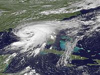Ураган Эрмин во Флориде ослаб до уровня тропического шторма