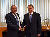 Авигдор Либерман встретился со спецпосланником президента РФ на Ближнем Востоке  