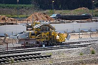 Железнодорожные работы в Герцлии. 4 сентября 2016 года