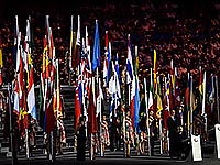 Открытие паралимпиады: белорусы пронесли российский флаг