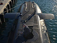 Биньямин Нетаниягу на подводной лодке "Рахав"