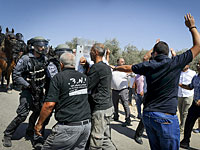 Правые активисты провели демонстрацию в Араре, арабы бросали камни    