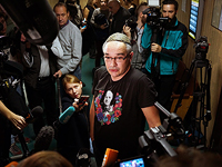 Антон Носик в суде. Москва, 3 октября 2016 года