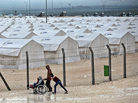 Лагерь беженцев в Турции