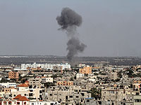 В ответ на ракетный обстрел Сдерота был выпущен снаряд по объекту ХАМАС в Газе