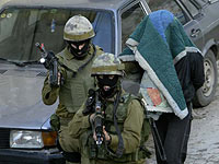 Бойцы "Дувдевана" во время выполнения задания на территории Палестинской автономии   