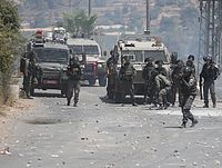 Беспорядки в районе Рамаллы: ранены 15 палестинских арабов
