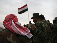 Бойцы иракского курдского ополчения