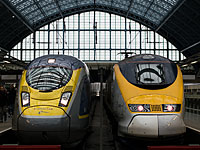 Железнодорожная связь между Лондоном и Парижем прервана