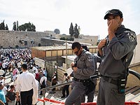 Накануне церемонии "благословления коэнов" полиция закрывает для движения некоторые улицы в Иерусалиме