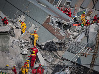 После землетрясения в Тайване. Февраль 2016 года