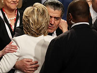 Хиллари Клинтон и Хаим Сабан. 19 октября 2016 года