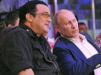 Стивен Сигал и Владимир Путин  