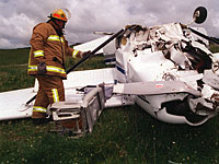 Авиакатастрофа в Чехии: в результате падения спортивного самолета погибли два человека
