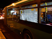 В Иерусалиме автобус подвергся "каменной атаке"