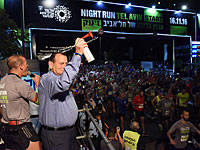 25 тысяч человек приняли участие в ночном забеге в Тель-Авиве  