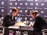 Матч за звание чемпиона мира по шахматам: в пятой партии ничья