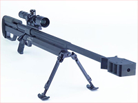 Снайперская винтовка Steyr HS .50, имеющая прицельную дальность 1,5 км