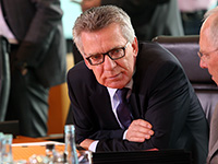 Министр внутренних дел Германии Томас де Мезьер