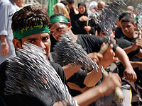 Иракские шииты во время паломничества "арбаин"