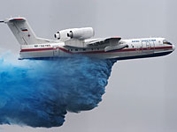 Россия отправит в Израиль для тушения пожара самолет-амфибию 