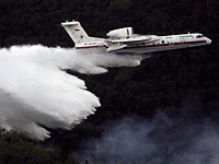 Еще десять пожарных самолетов, в том числе российские "Бе-200", прибудут в Израиль до полуночи