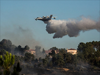 Российские самолеты "Бе-200" принимают участие в тушении пожаров в Израиле