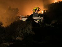 Сильный пожар около Нацерета, проводится эвакуация местных жителей